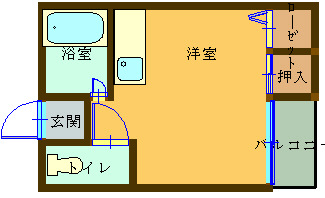 モアセゾンIIの間取り