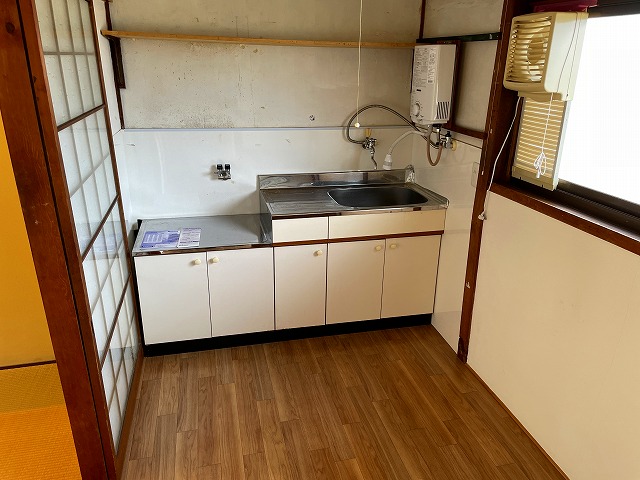 倉敷市 1階建 築56年のキッチン写真