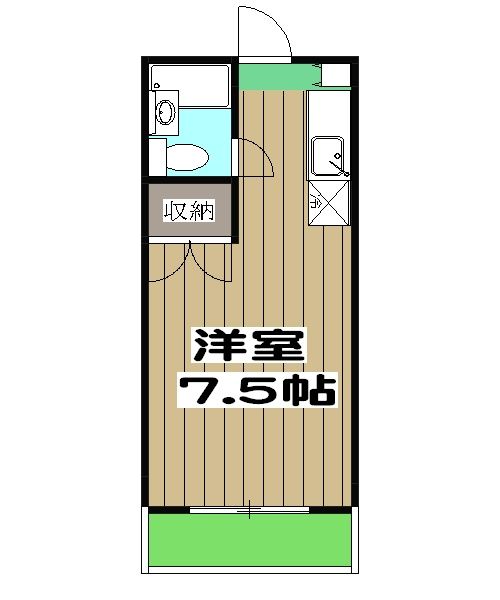 大島マンションの間取り