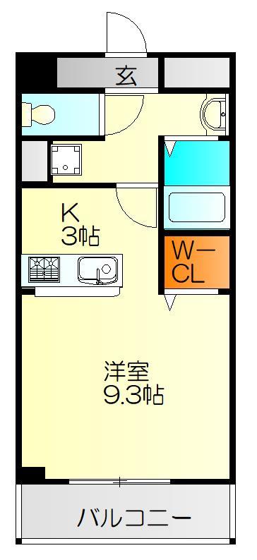 グリーンハウスウエコーの間取り