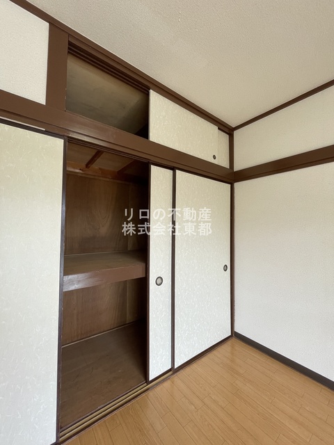 収納　奥行のある収納付です！増えがちな荷物をスッキリ収納できます！