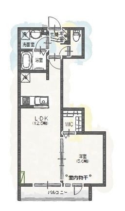 KLEIS前橋本町の間取り