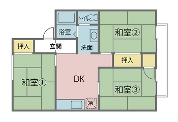 第2ハイツ小泉の間取り