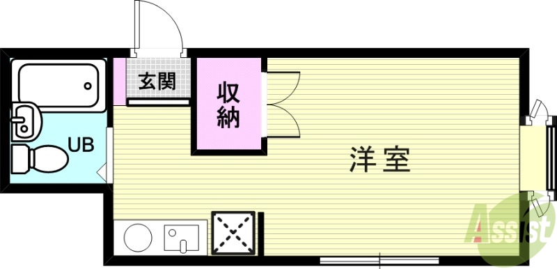 メゾン潮見台の間取り写真