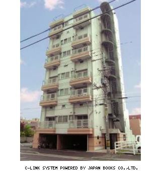 札幌市東区北十条東のマンションの建物外観