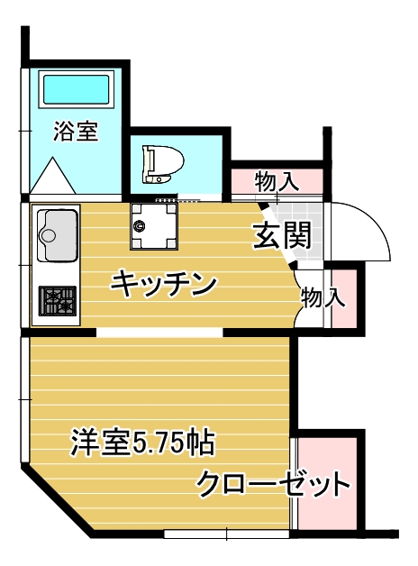 りなハイツ4の間取り