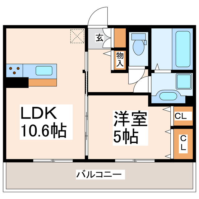 D-room出水の間取り