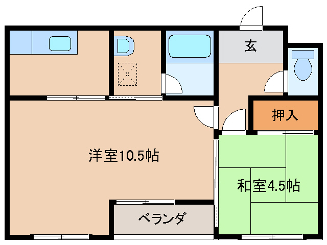 コーポピース_間取り_0