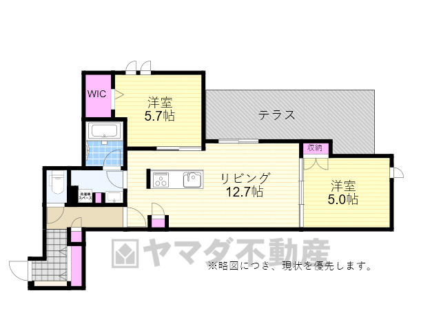 Solail Flora 千里丘（BORIKIせんりおか）の間取り