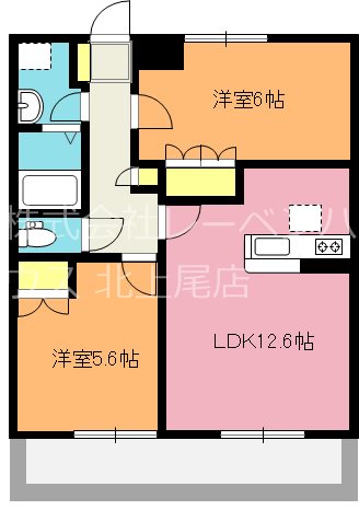 パワーピーチの間取り