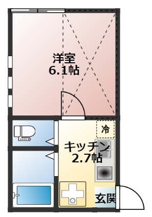 B‘collect衣笠の間取り