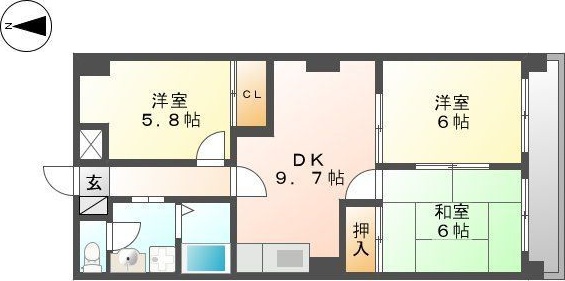 ロワールパークの間取り