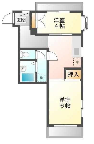 貴浩マンションの間取り