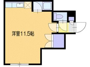 江別市文京台のマンションの間取り