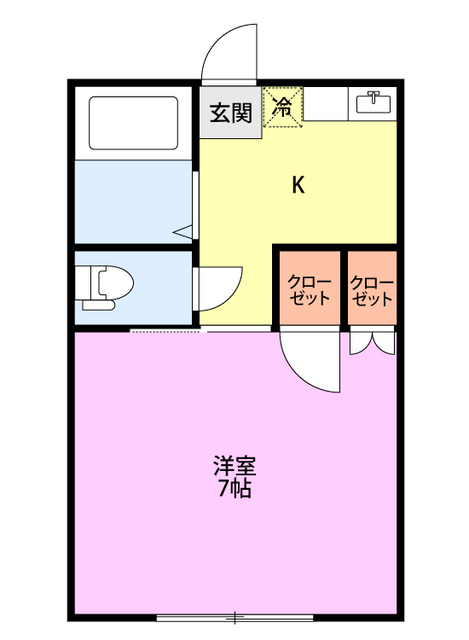 ミドルロードの間取り