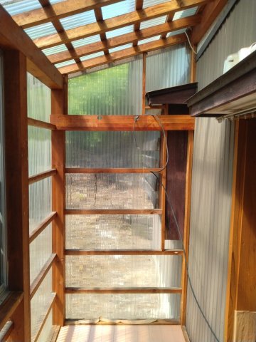 バルコニー　物干し用サンルーム