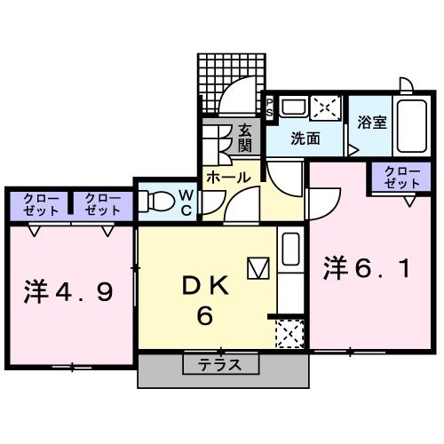 ヘリテージ赤松坂の間取り