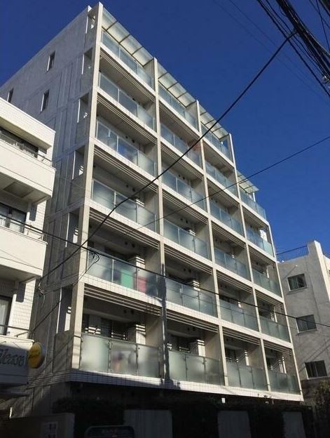 世田谷区奥沢のマンションの建物外観