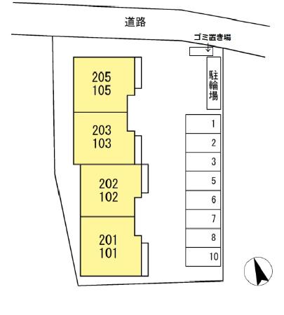 【Bonne Chanceの間取り】