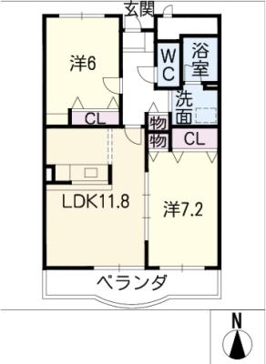 アーバン・ヒルズの間取り