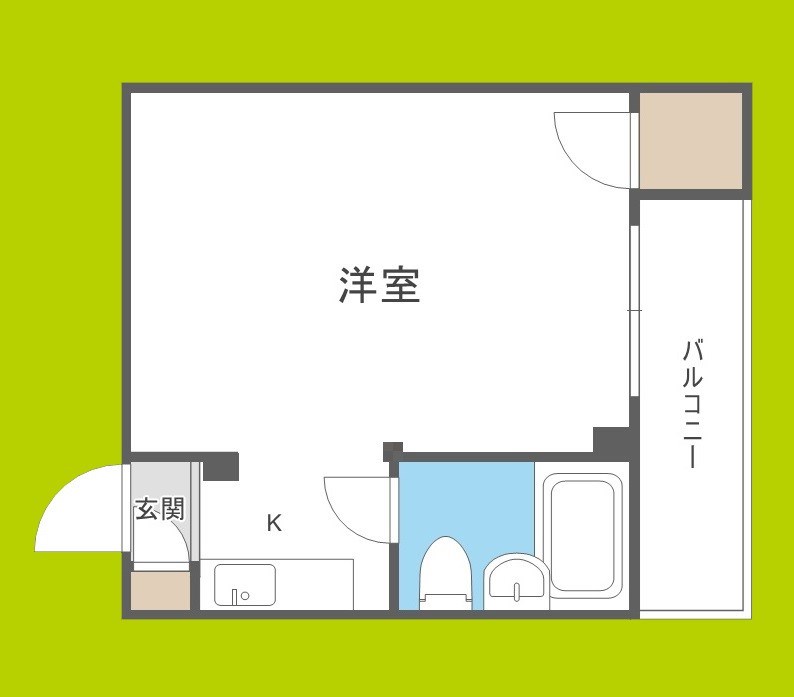 アベニュー長峡の間取り