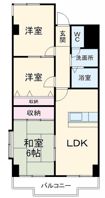 サンケンユームの間取り