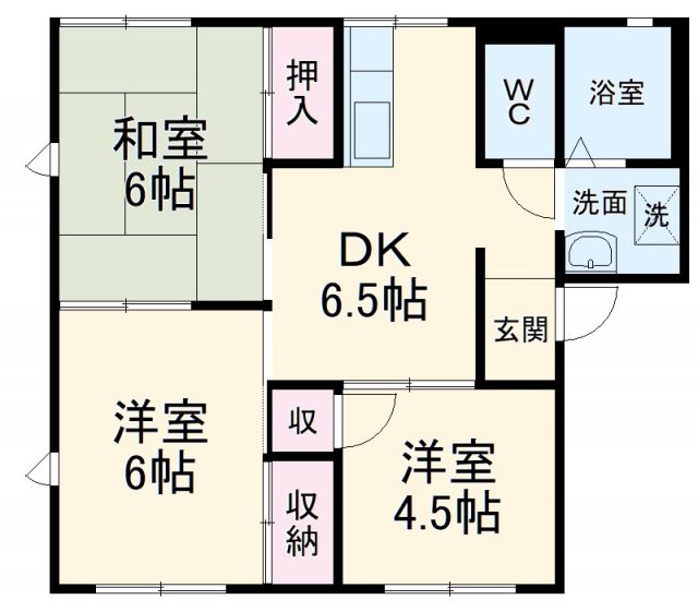 コーポ中沼IIの間取り