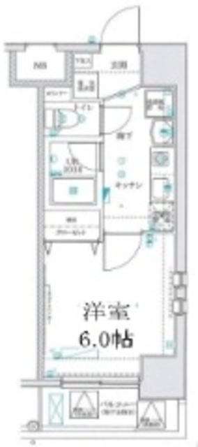 スパシエルクス大宮の間取り