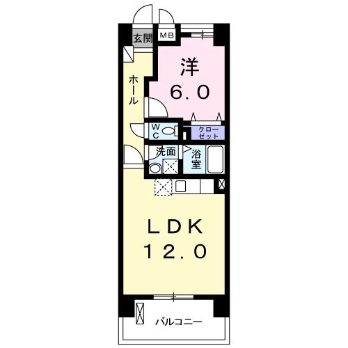 クレールコートの間取り