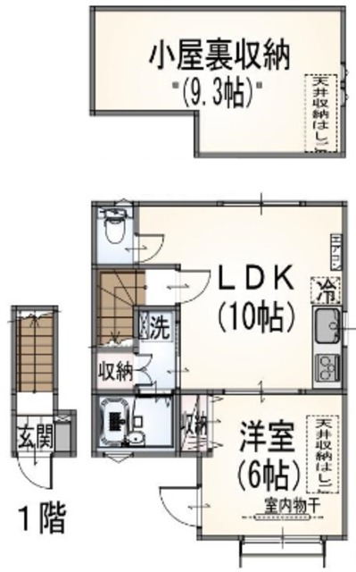 メゾンコーワ鷺ノ宮の間取り