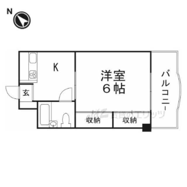 アンフィニィ・庄Iの間取り