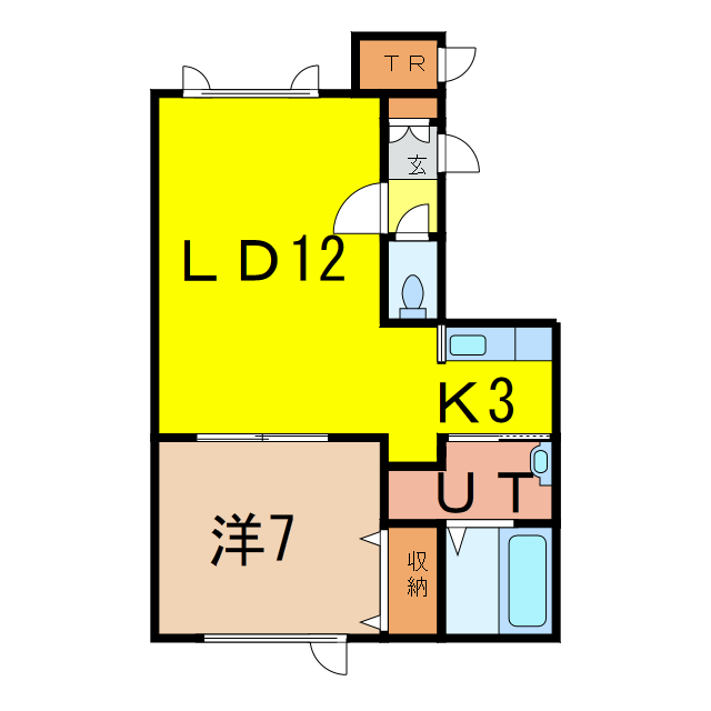 アジト末広の間取り