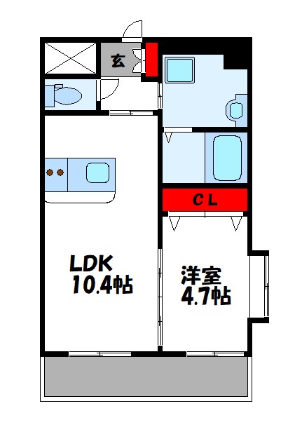 糟屋郡粕屋町大字柚須のマンションの間取り