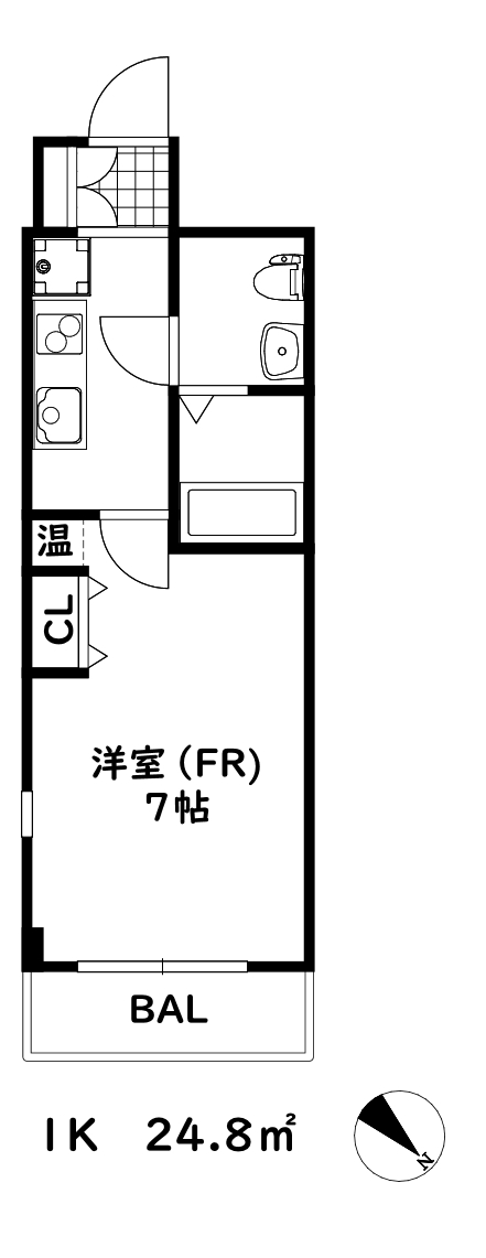 マロワール神戸の間取り