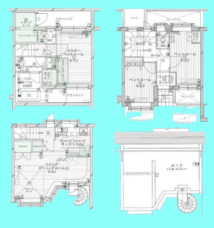 ダイナフォート田園調布の間取り
