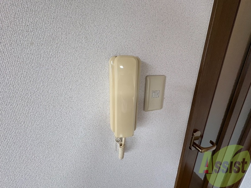 セキュリティ　インターホンは通話ができるので急な訪問があっても安心です