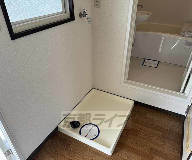 その他設備　洗濯機置き場です！