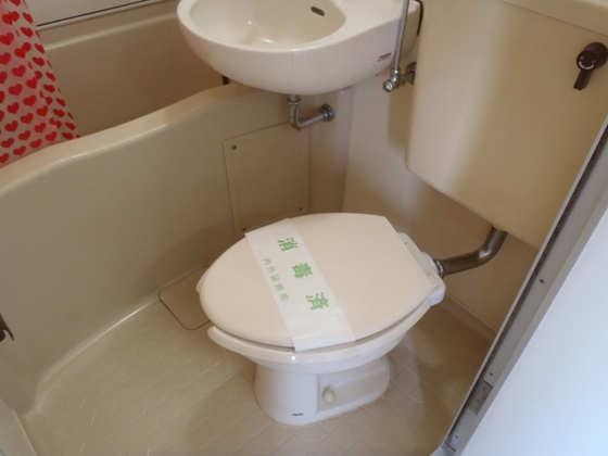 トイレ　※他号室の写真です。