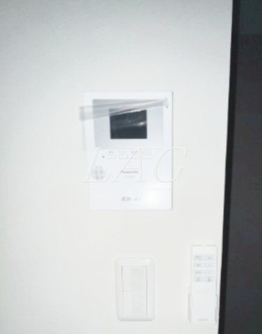 セキュリティ　モニター付きインターフォンです。