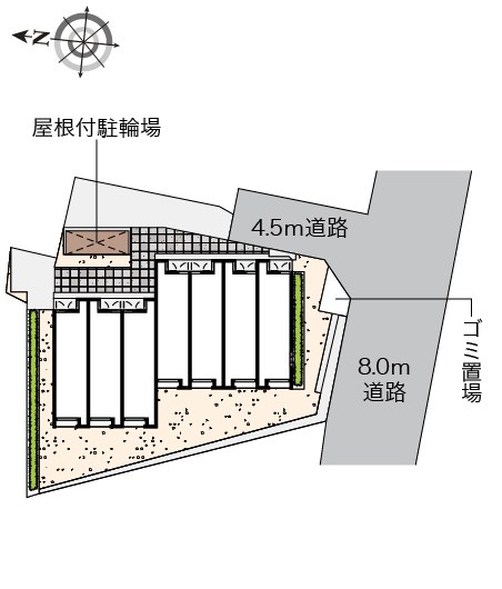 その他共有部分　敷地内全体図です。