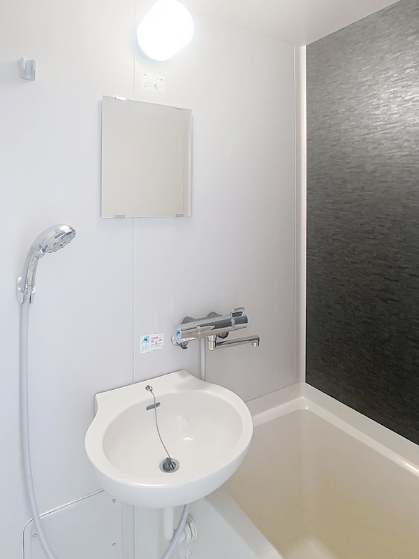 バス・シャワールーム　201号室の写真です