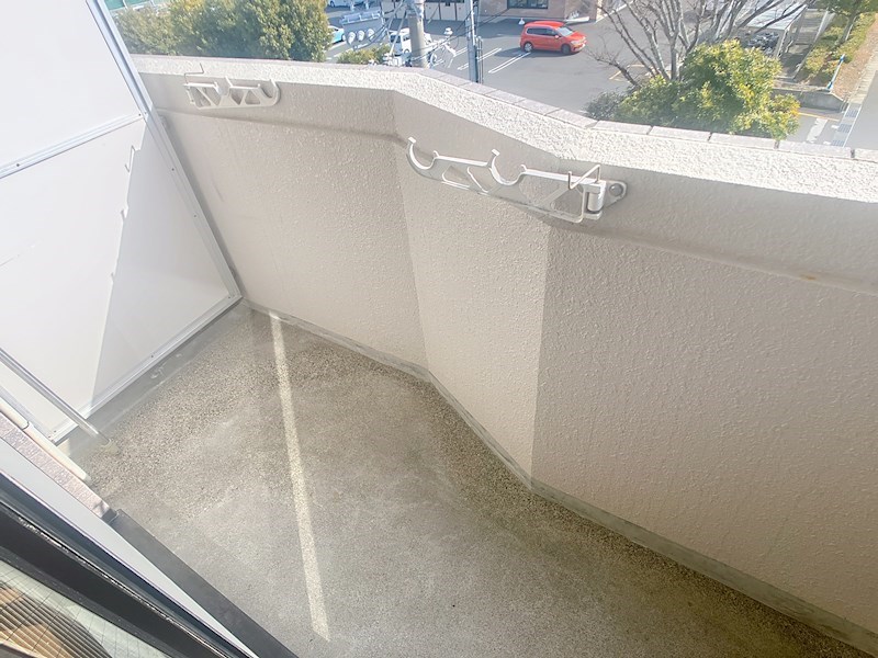 バルコニー　201号室の写真です