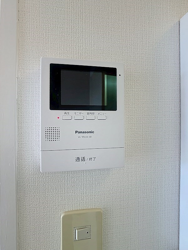 セキュリティ　201号室の写真です