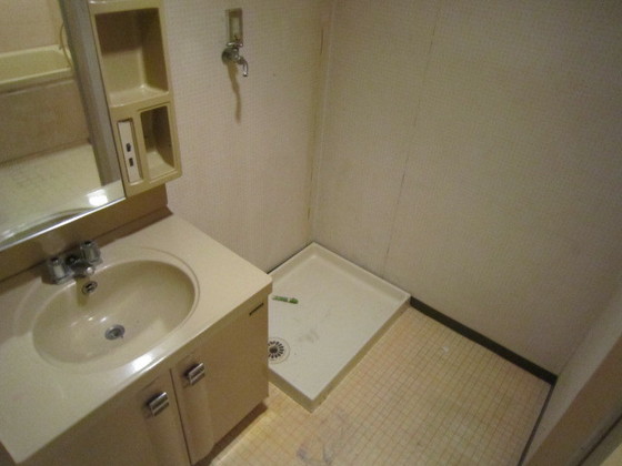 洗面設備　※別号室の写真です