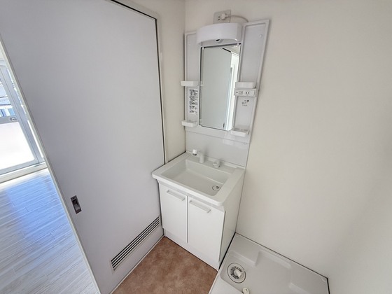 洗面設備　別部屋の写真です。