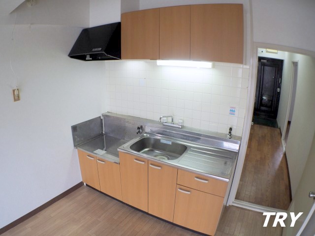 キッチン　ガスコンロ対応キッチン