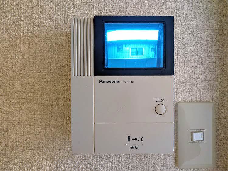 セキュリティ　モニタ付きドアホン