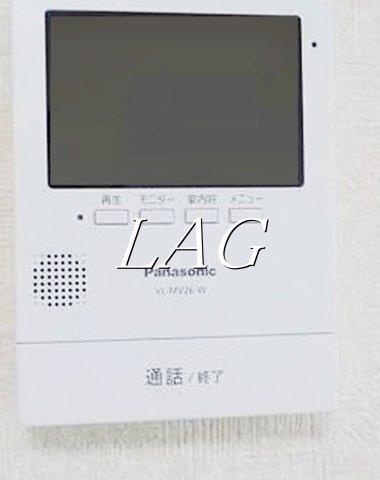 セキュリティ　モニター付インターホンです。