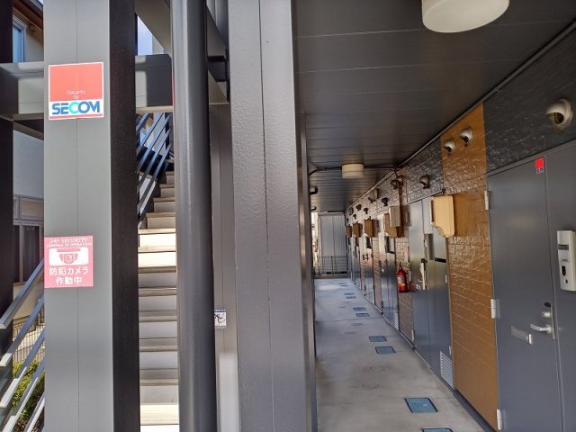 その他　防犯カメラ設置で監視中