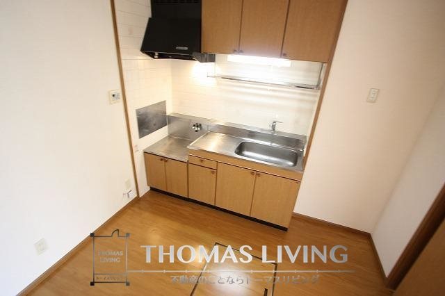 キッチン　コンロ設置可。お好きなコンロを設置下さい。